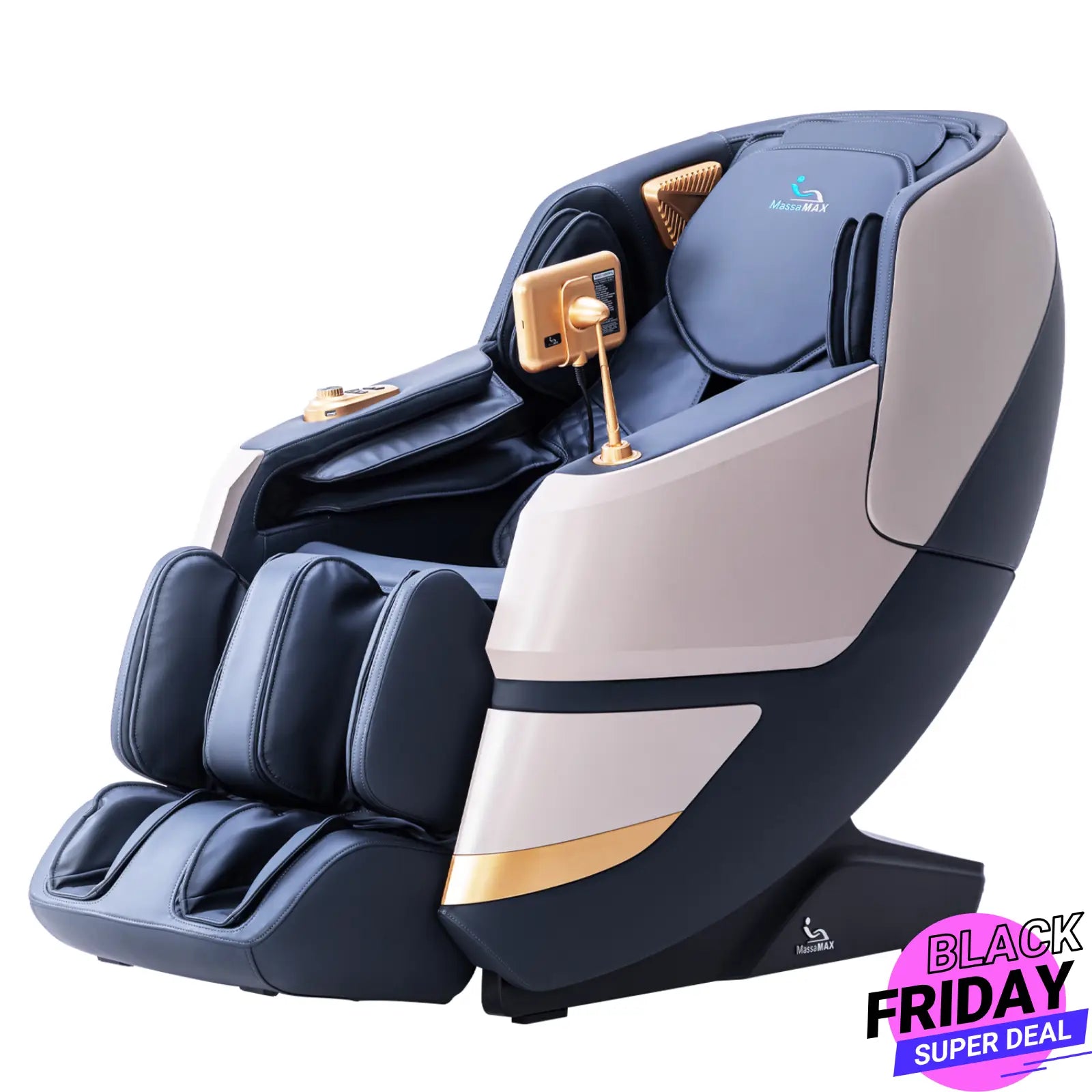 MassaMAX MT339 4D Full Body Yoga Stretching Smart Massage Chair