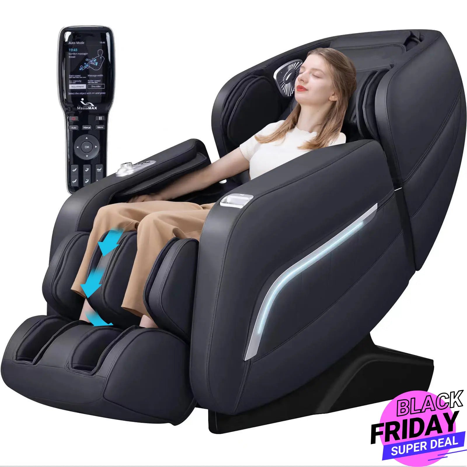 iRest A306 3D SL Treack Full Body Zero Gravity Massage Chair Recliner