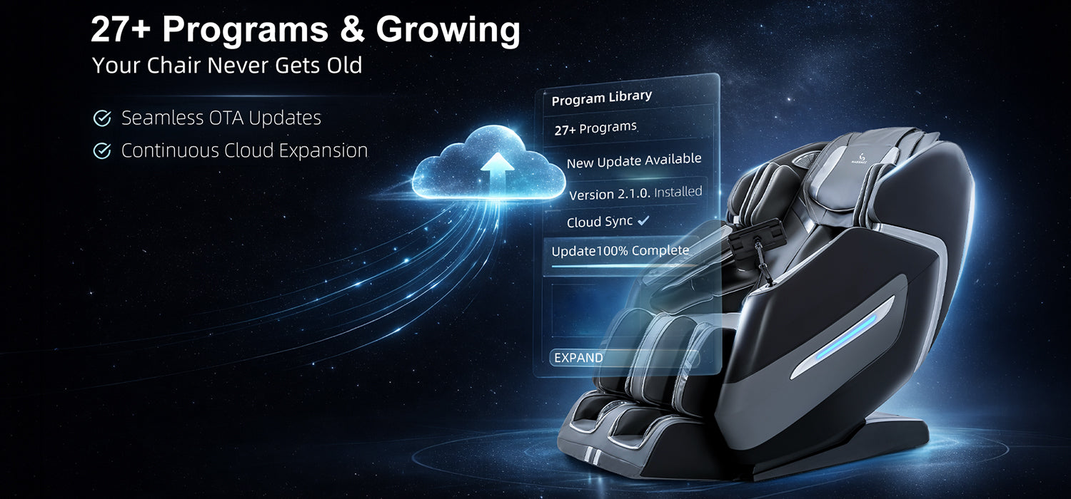 MassaMAX A580 4D Large Massage Chair with OTA Cloud (Beta）