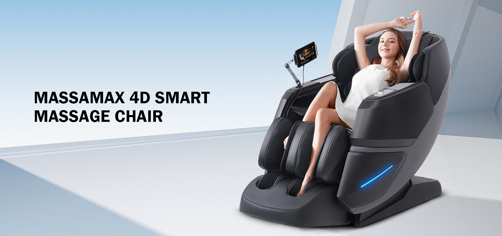MassaMAX MT339 4D Yoga Stretching Massage Chair with OTA Update