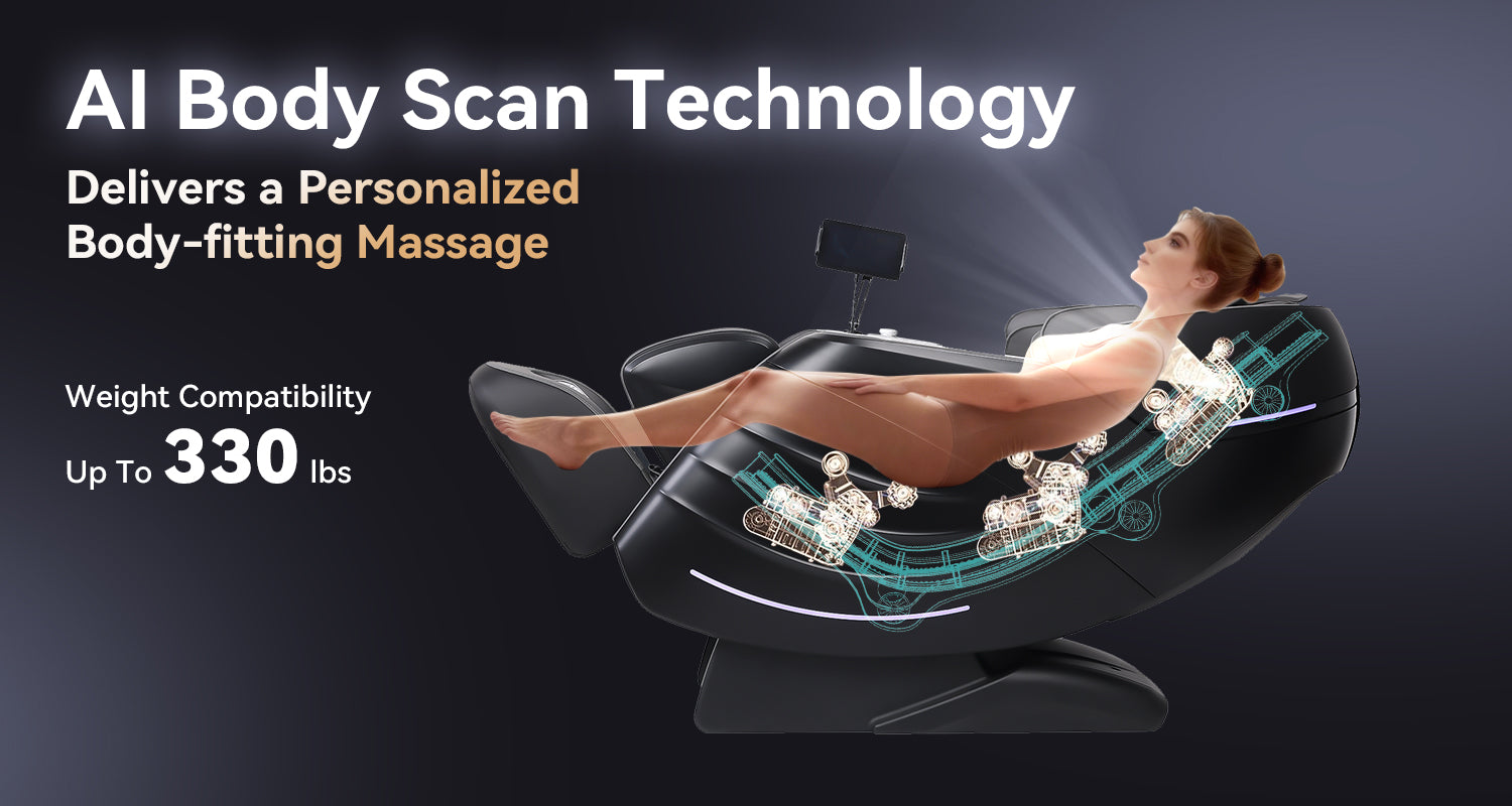 MassaMAX MD328 Full Body Massage Chair with OTA Update