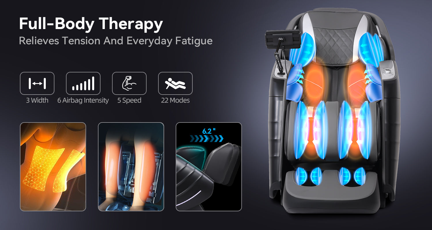 MassaMAX MD328 Full Body Massage Chair with OTA Update