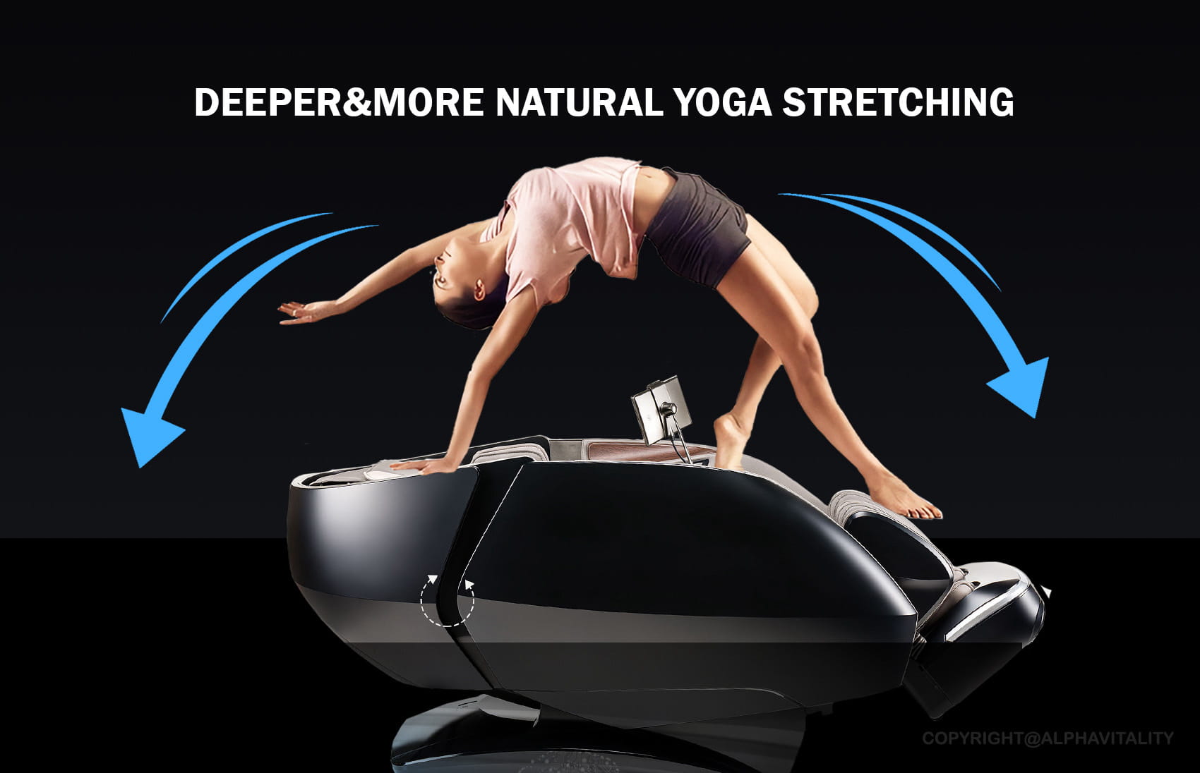 Alfine A665 4D-Pro Yoga Queen Massage Chair