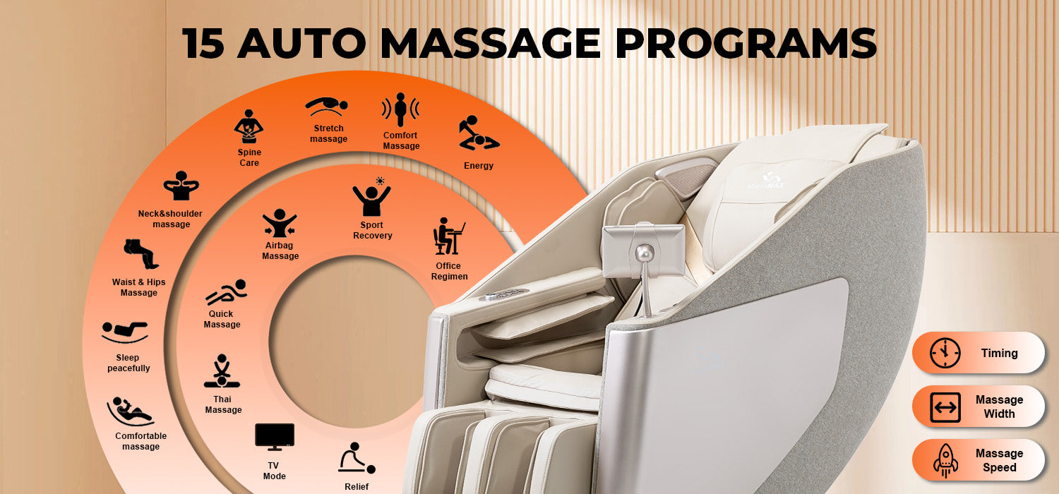 MassaMAX A305 Full Body Massage Chair Zero Gravity Recliner
