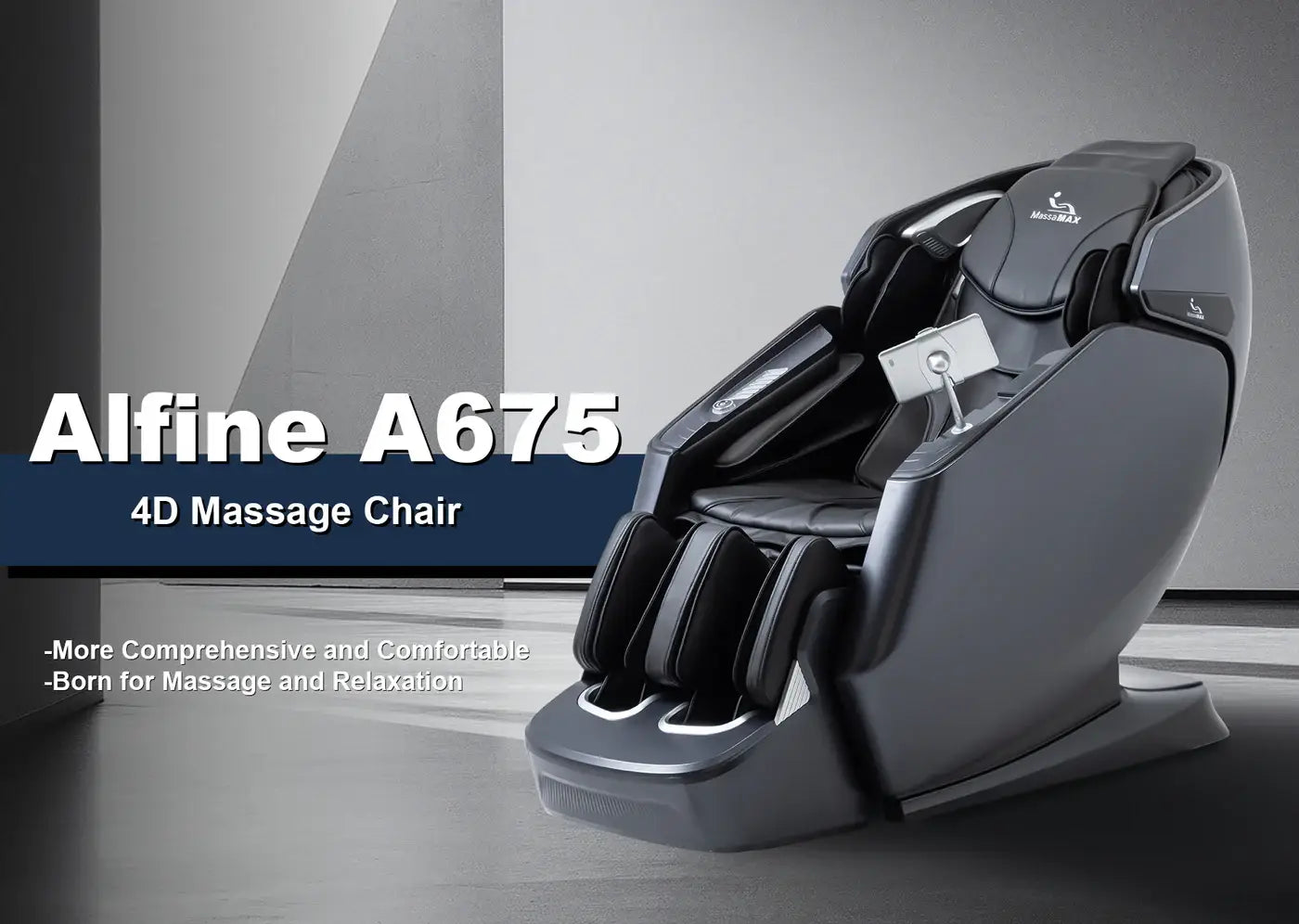 MassaMAX A675 4D Flexible Track Massage Chair MassaMAX A675 4D Flexible Track Massage Chair