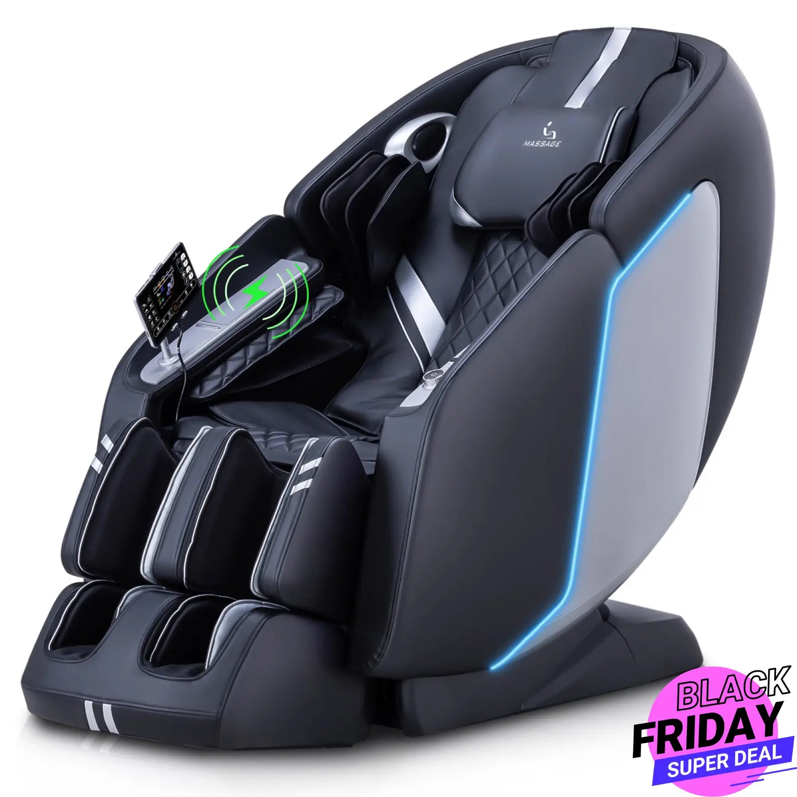 MassaMAX MT398 4D Full Body Stretch Massage Chair