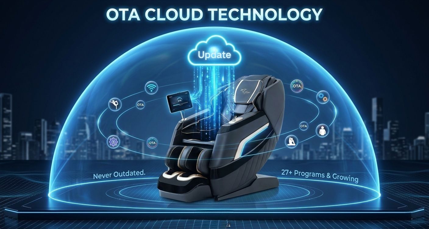Alfine A66 4D Massage Chair OTA With OTA Cloud Technology (Beta）