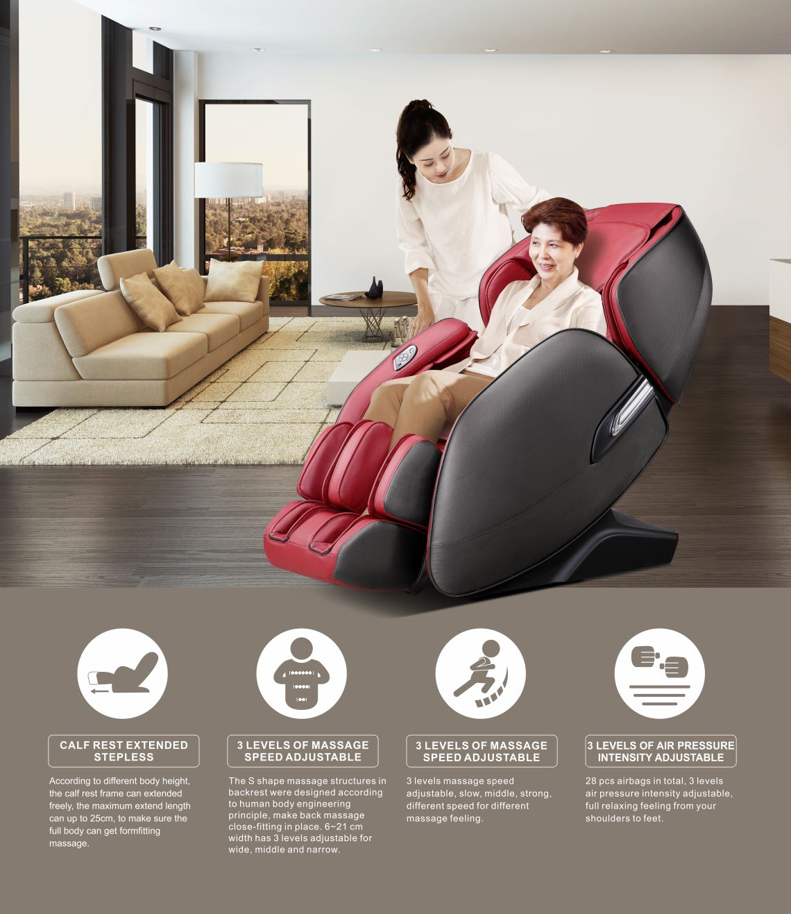 ootori massage chair recliner 2021
